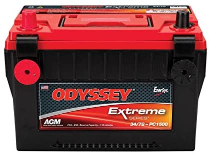 Odyssey extreme battery