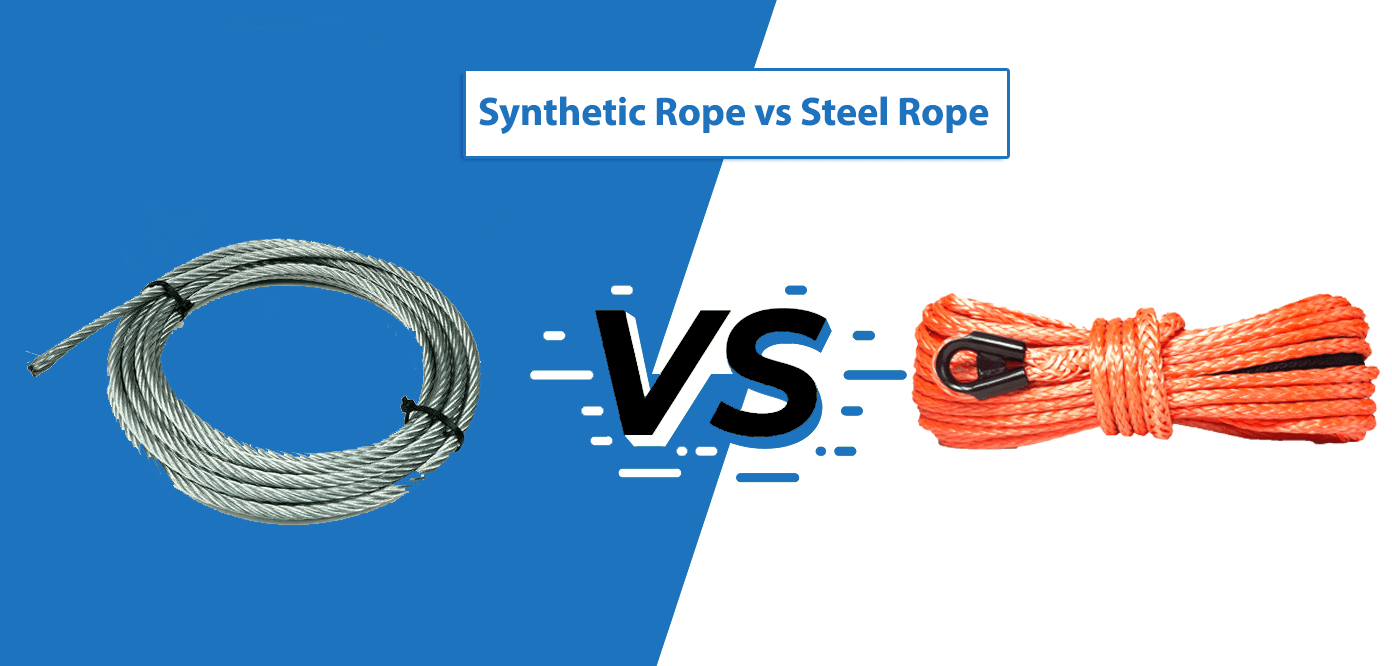 Synthetic Winch Rope vs Steel Winch Rope